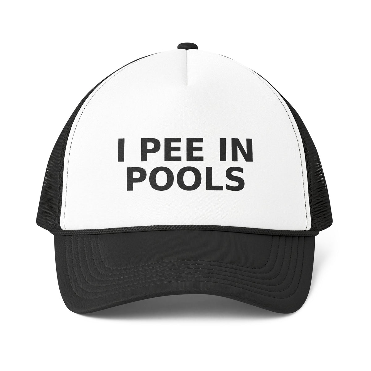 I Pee In Pools Trucker hat